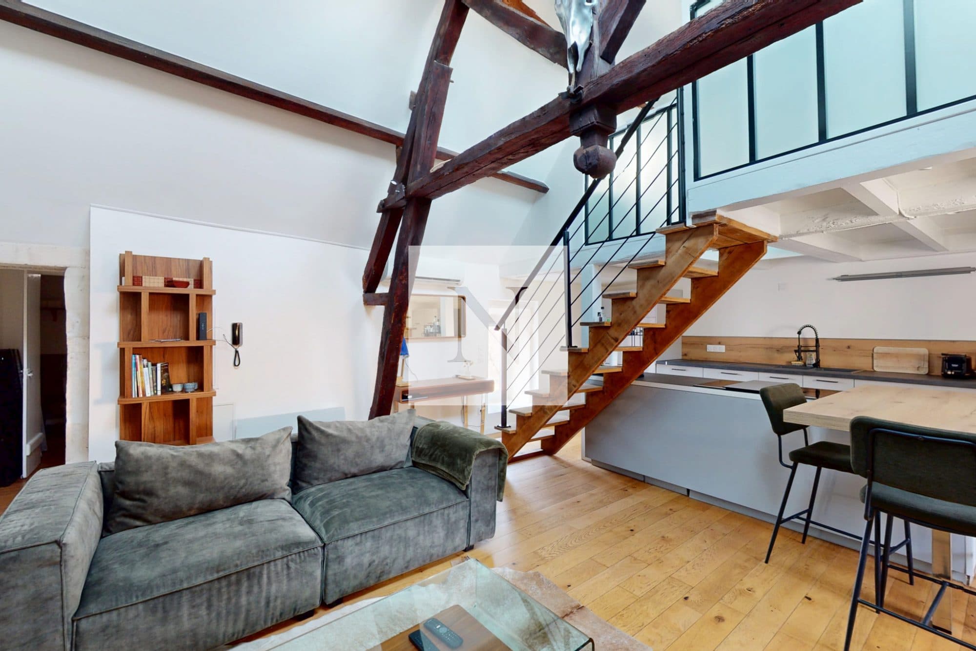 Duplex 43 m² dernier étage – centre-ville La Rochelle — photo 3
