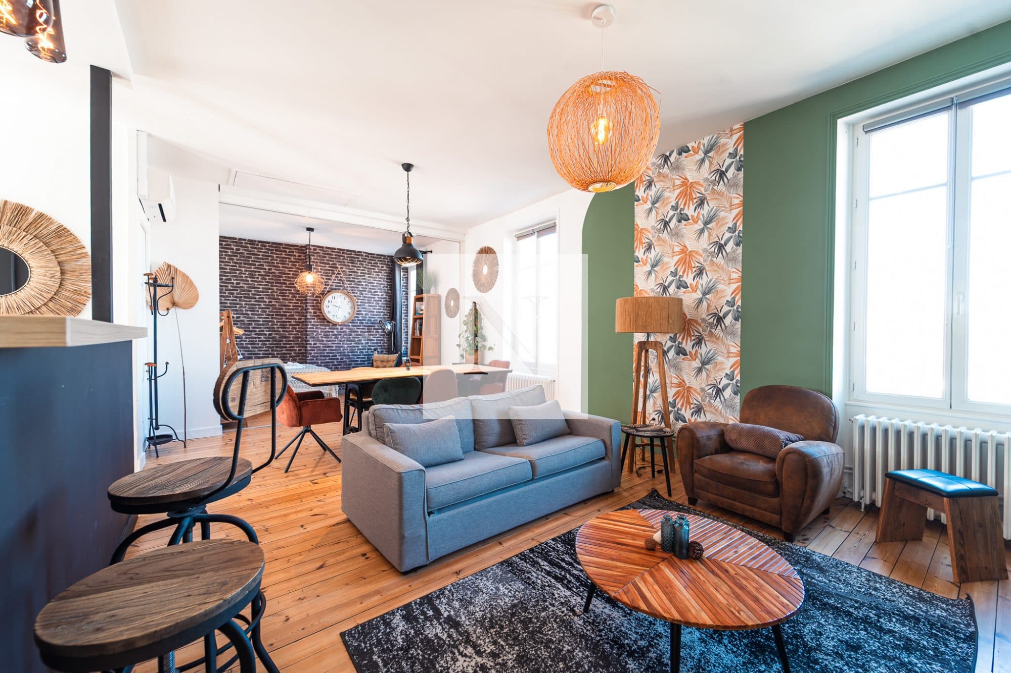 Appartement T3 89 m² La Rochelle - vue bassin à flot — photo 2