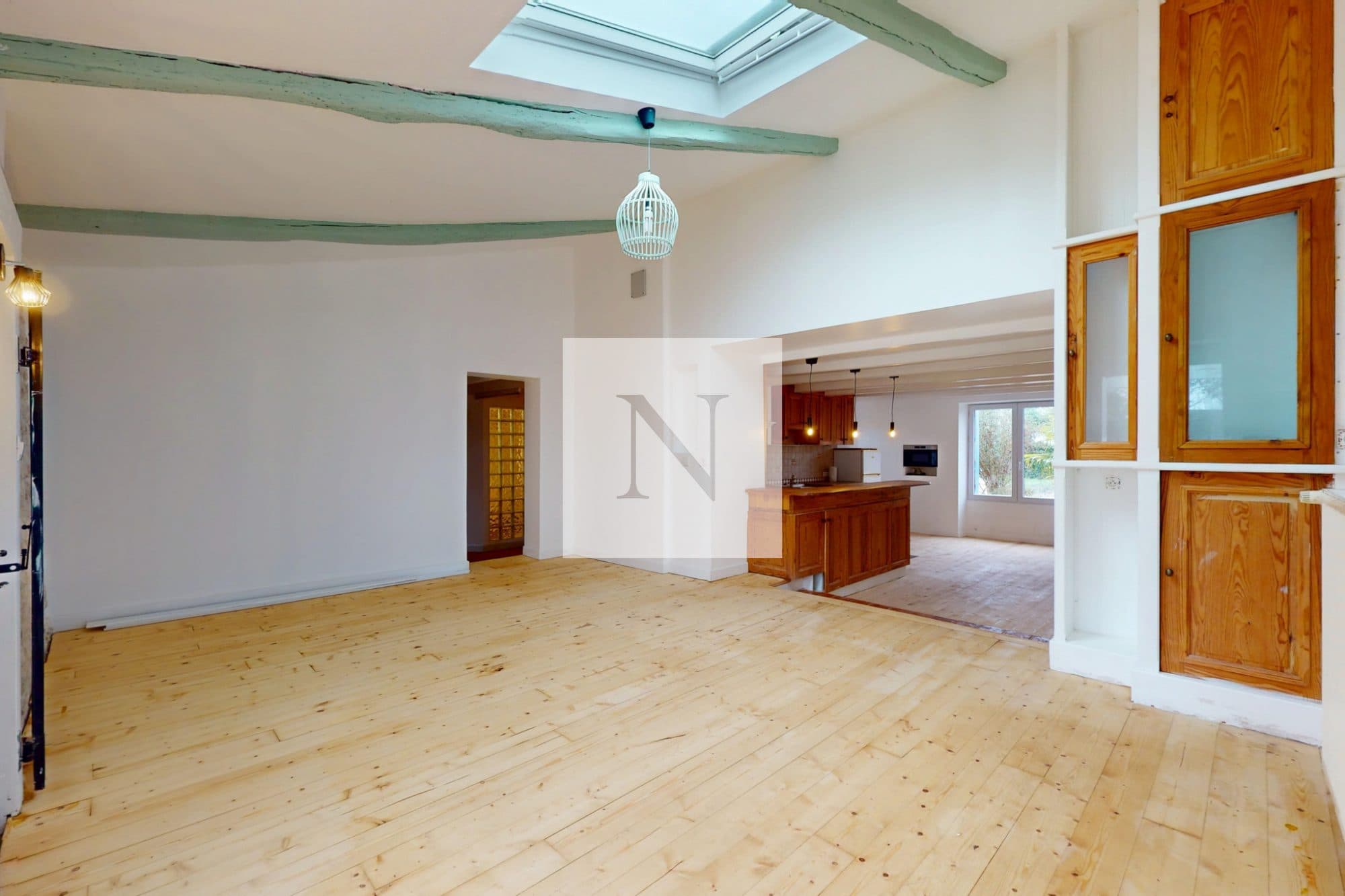 Maison ancienne rénovée 140 m², jardin 517 m², Andilly Sérigny — photo 4