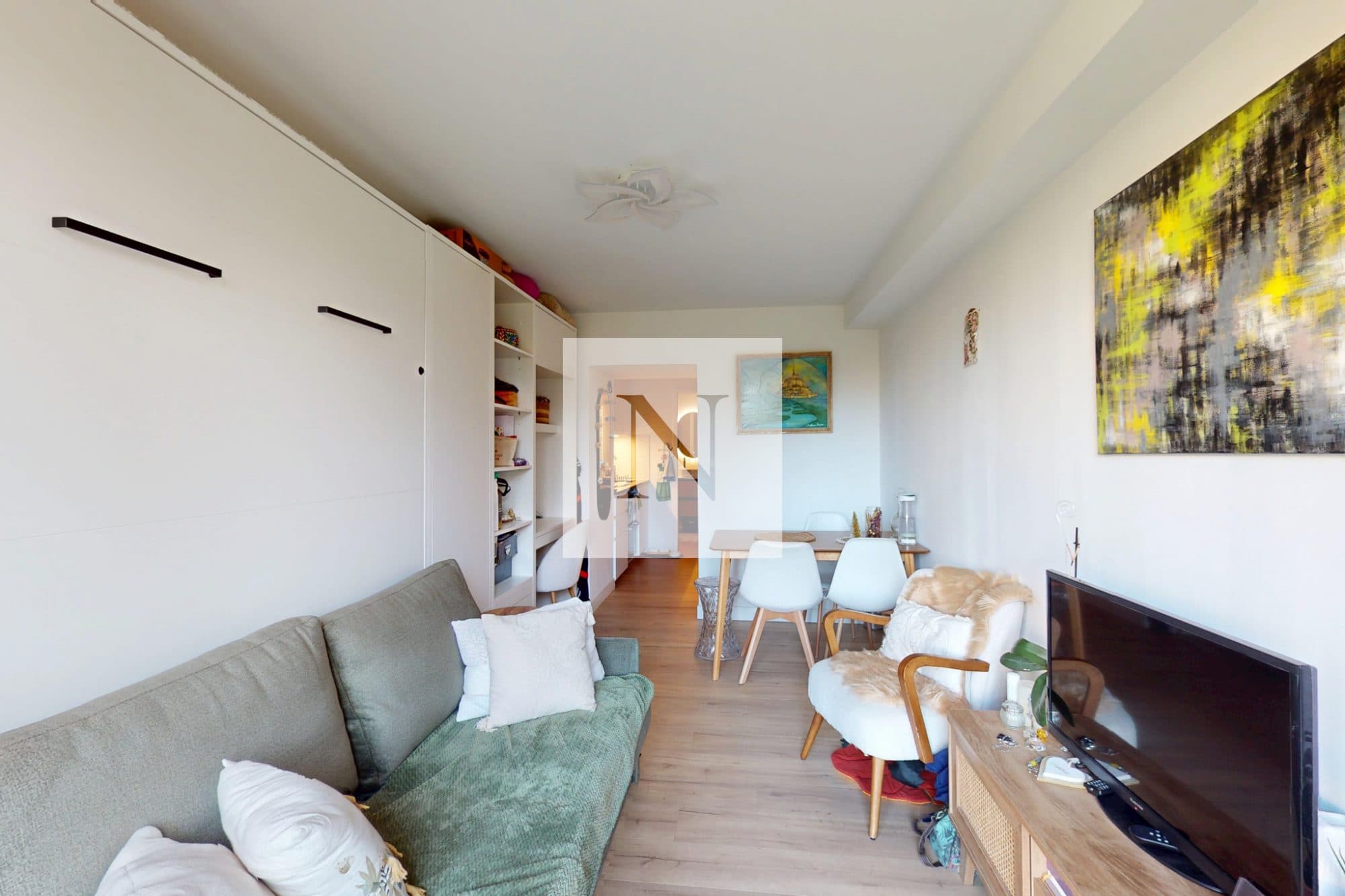 Studio 26,53 m² avec jardin plein sud – La Rochelle, la genette